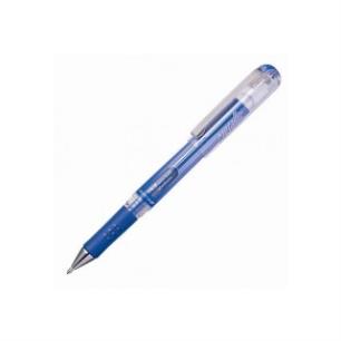 PENTEL HYBRID GEL GRIP METALLIC PEN 1MM-ΜΠΛΕ