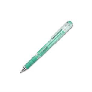 PENTEL HYBRID GEL GRIP METALLIC PEN 1MM-ΠΡΑΣΙΝΟ