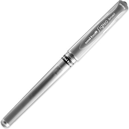 UNI-BALL SIGNO BROAD GEL PEN-ΑΣΗΜΙ
