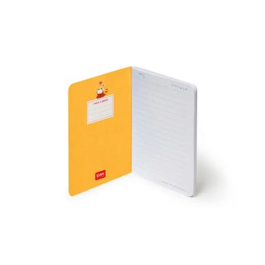 LEGAMI ΣΗΜΕΙΩΜΑΤΑΡΙΟ A6 (9X13.5) ΜΕ ΓΡΑΜΜΕΣ - QUADERNO SMALL LINED BOTEBOOK - RED PANDA