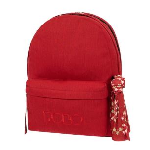 POLO ΣΑΚΙΔΙΟ ΠΛΑΤΗΣ ORIGINAL DOUBLE SCARF ΚΟΚΚΙΝΗ