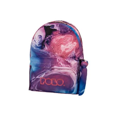 POLO ΣΑΚΙΔΙΟ ΠΛΑΤΗΣ ORIGINAL DOUBLE SCARF ΜΩΒ