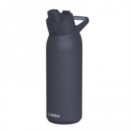QUOKKA ΑΝΟΞΕΙΔΩΤΟ ΘΕΡΜΟΣ KIDS SIPPER 700ML ΜΑΥΡΟ