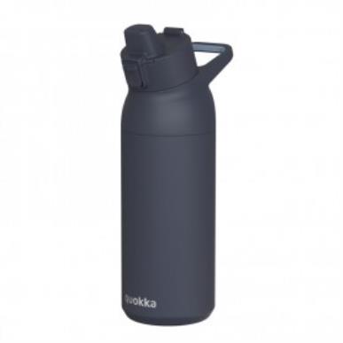 QUOKKA ΑΝΟΞΕΙΔΩΤΟ ΘΕΡΜΟΣ KIDS SIPPER 700ML ΜΑΥΡΟ