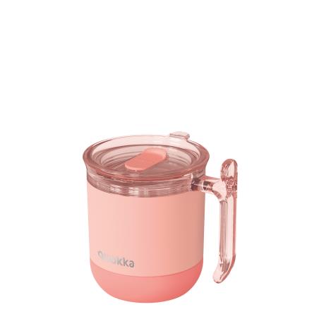 QUOKKA ΚΟΥΠΑ ΘΕΡΜΟΣ WAVE-PEACHY PINK   260ML