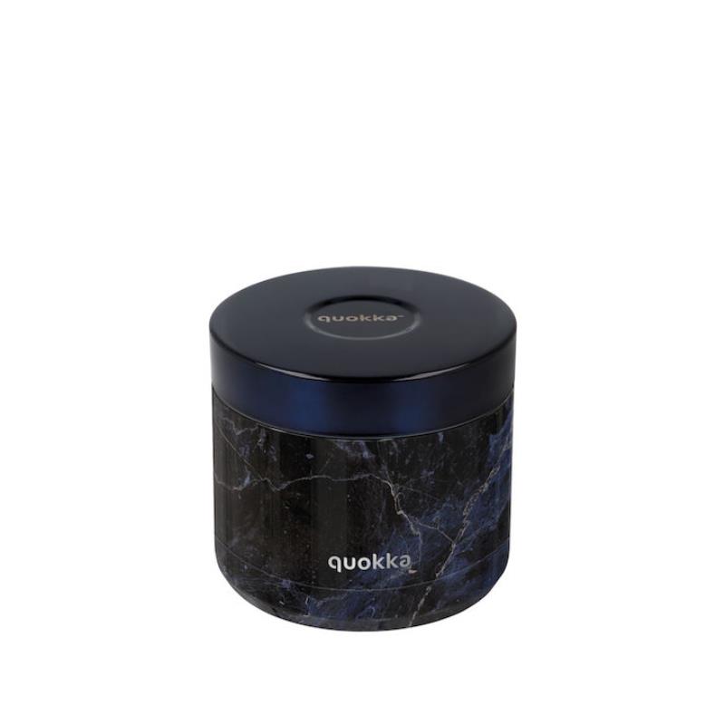 QUOKKA ΔΟΧΕΙΟ ΦΑΓΗΤΟΥ ΑΝΟΞΕΙΔΩΤΟ ΘΕΡΜΟΣ BLACK MARBEL 600ML QUOKKA ΔΟΧΕΙΟ ΦΑΓΗΤΟΥ ΑΝΟΞΕΙΔΩΤΟ ΘΕΡΜΟΣ BLACK MARBEL 600ML