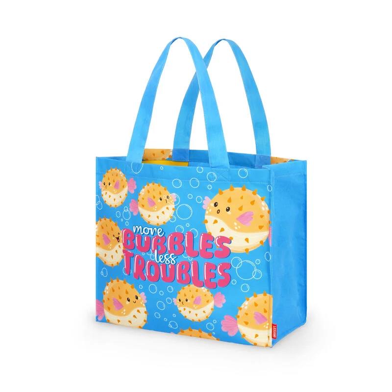 LEGAMI-BEACH BAG-PUFFERFISH
