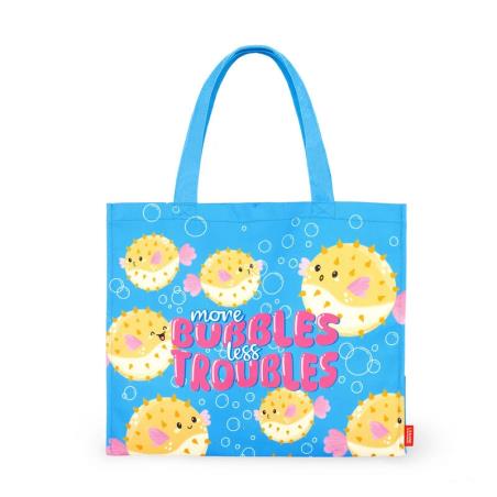 LEGAMI-BEACH BAG-PUFFERFISH