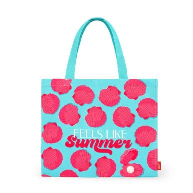 LEGAMI-BEACH BAG-PUFFERFISH