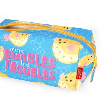LEGAMI-THERMAL BEACH POUCH-PUFFERFISH