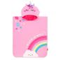 LEGAMI-TOWELLING PONCHO FOR KIDS-UNICORN