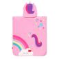 LEGAMI-TOWELLING PONCHO FOR KIDS-UNICORN