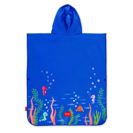 LEGAMI-TOWELLING PONCHO FOR KIDS-SHARK
