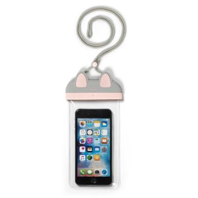 LEGAMI-WATERPROOF PHONE POUCH- KITTY