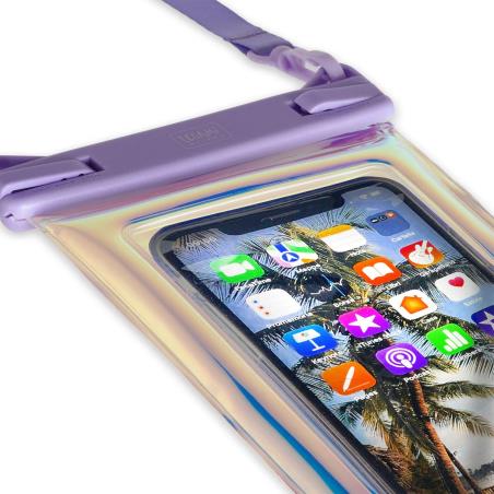 LEGAMI-FLOATING WATERPROOF SMARTPHONE POUCH-PURPLE
