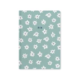 LETSS OF LONDON-ΑΚΑΔΗΜΑΪΚΟ ΗΜΕΡΟΛΟΓΙΟ DAISIES A5 ΕΒΔΟΜΑΔΙΑΙΟ-ΠΟΛΥΓΛΩΣΣΟ 2025-2026