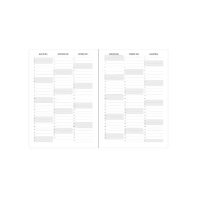 LETTS OF LONDON- ACADEMIC DAILY PLANNER-ΠΟΛΥΓΛΩΣΣΟ ΑΚΑΔΗΜΑΪΚΟ ΗΜΕΡΟΛΟΓΙΟ A5