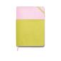 DESIGNWORKS INK -VEGAN LEATHER POCKET JOURNAL- LILAC-MATCHA DESIGNWORKS INK -VEGAN LEATHER POCKET JOURNAL- LILAC-MATCHA