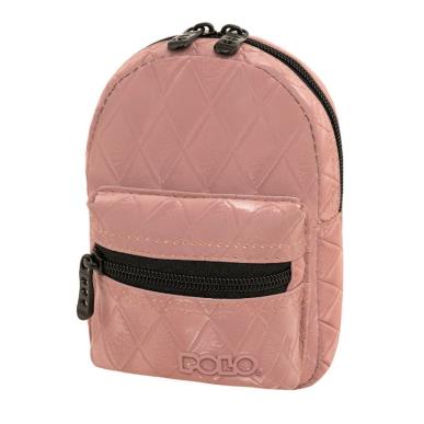 POLO ΤΣΑΝΤΑΚΙ ΠΛΑΤΗΣ MINI ΡΟΖ