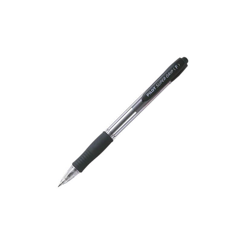 PILOT ΣΤΥΛΟ SUPER GRIP 0.7mm FINE ΜΑΥΡΟ