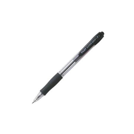 PILOT ΣΤΥΛΟ SUPER GRIP 0.7mm FINE ΜΑΥΡΟ