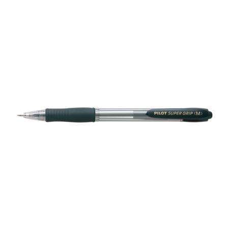 PILOT ΣΤΥΛΟ SUPER GRIP 1.0mm MEDIUM ΜΑΥΡΟ
