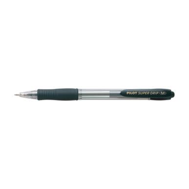 PILOT ΣΤΥΛΟ SUPER GRIP 1.0mm MEDIUM ΜΑΥΡΟ