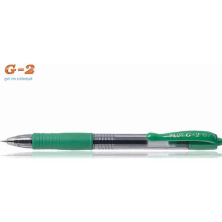 PILOT ΣΤΥΛΟ G-2 0.7mm ΠΡΑΣΙΝΟ
