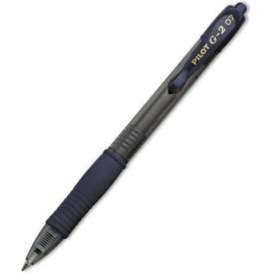 PILOT ΣΤΥΛΟ G-2 0.7mm ΣΚΟΥΡΟ ΜΠΛΕ