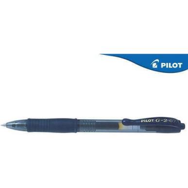 PILOT ΣΤΥΛΟ G-2 0.7mm ΣΚΟΥΡΟ ΜΠΛΕ
