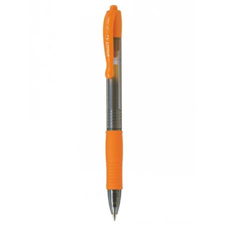 PILOT ΣΤΥΛΟ G-2 0.7mm ΠΟΡΤΟΚΑΛΙ