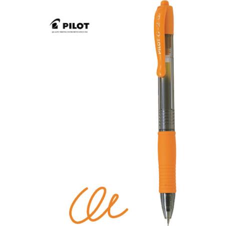 PILOT ΣΤΥΛΟ G-2 0.7mm ΠΟΡΤΟΚΑΛΙ