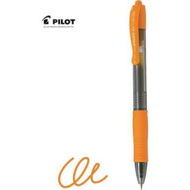 PILOT ΣΤΥΛΟ G-2 0.7mm ΠΟΡΤΟΚΑΛΙ