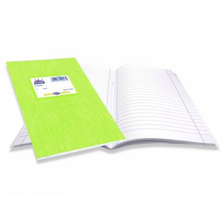 SKAG ΤΕΤΡΑΔΙΟ  (SUPER) ΠΛΑΣΤΙΚΟ ΛΑΧΑΝΙ 17X25 ΡΙΓΕ 50Φ 80ΓΡ