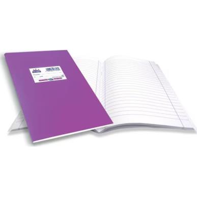 SKAG ΤΕΤΡΑΔΙΟ (SUPER)ΠΛΑΣΤΙΚΟ ΜΩΒ 17X25 ΡΙΓΕ 50Φ 80ΓΡ