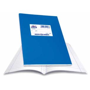 SKAG ΤΕΤΡΑΔΙΟ (ΔΙΕΘΝΕΣ-SUPER)ΠΛΑΣΤ.ΜΠΛΕ 17X25 ΡΙΓΕ 60Φ 80ΓΡ
