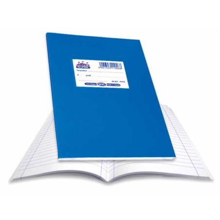 SKAG ΤΕΤΡΑΔΙΟ (ΔΙΕΘΝΕΣ-SUPER)ΠΛΑΣΤ.ΜΠΛΕ 17X25 ΡΙΓΕ 60Φ 80ΓΡ