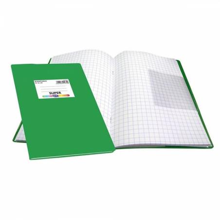 SKAG ΤΕΤΡΑΔΙΟ (SUPER) ΜΕ ΚΑΛΥΜΜΑ ΠΡΑΣΙΝΟ 17X25 ΜΚ 50Φ 80ΓΡ