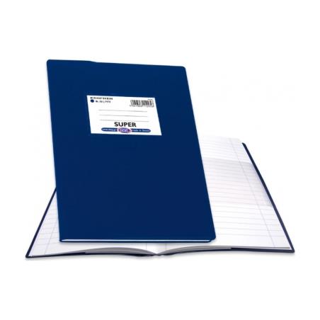 SKAG ΤΕΤΡΑΔΙΑ (SUPER) ΜΕ ΚΑΛΥΜΜΑ ΜΠΛΕ 17X25 ΡΙΓΕ 80Φ 70ΓΡ