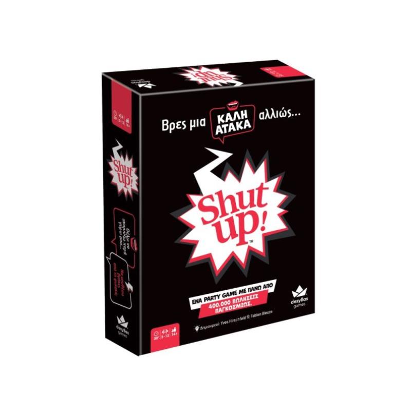 DESYLLAS GAMES- ΕΠΙΤΡΑΠΕΖΙΟ SHUT UP! DESYLLAS GAMES- ΕΠΙΤΡΑΠΕΖΙΟ SHUT UP!