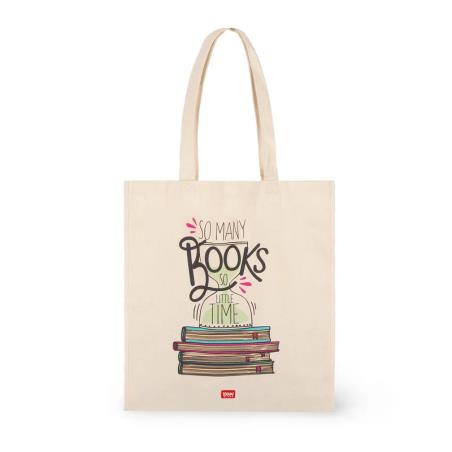 LEGAMI-COTTON BAG-BOOK LOVER