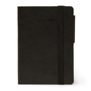 LEGAMI-SMALL LINED NOTEBOOK-BLACK