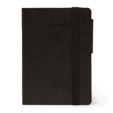 LEGAMI-SMALL LINED NOTEBOOK-BLACK