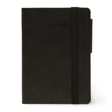 LEGAMI-SMALL LINED NOTEBOOK-BLACK