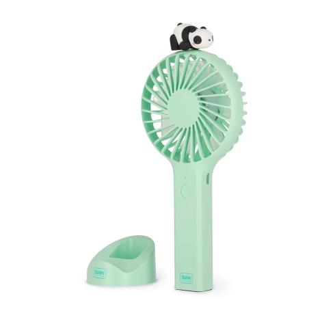 LEGAMI-RECHARGEABLE PORTABLE FAN WITH BASE