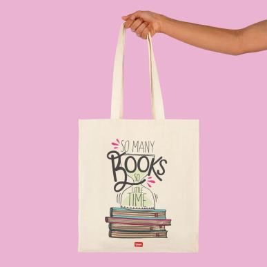 LEGAMI-COTTON BAG-BOOK LOVER