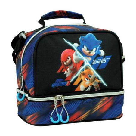 GIM ΤΣΑΝΤΑΚΙ ΦΑΓΗΤΟΥ ΟΒΑΛ SONIC 3-THE HEDGEHOC
