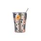 ESTIA ΘΕΡΜΟΣ COFFEE MUG SAVE THE AEGEAN 350ml SILVER BOTANIC ESTIA ΘΕΡΜΟΣ COFFEE MUG SAVE THE AEGEAN 350ml SILVER BOTANIC