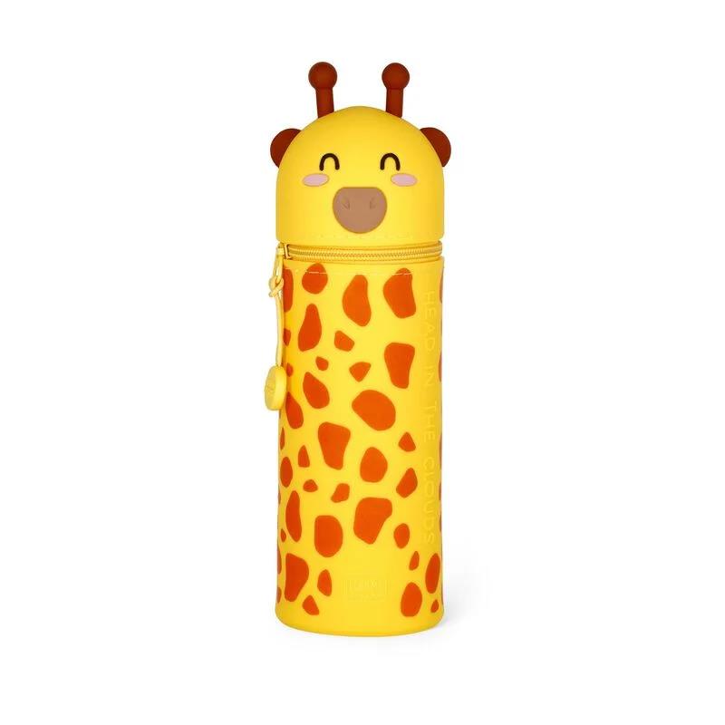 LEGAMI  ΚΑΣΕΤΙΝΑ - ΜΟΛΥΒΟΘΗΚH  SOFT SILICON PENCIL CASE 2 IN 1 KAWAII - GIRAFFE