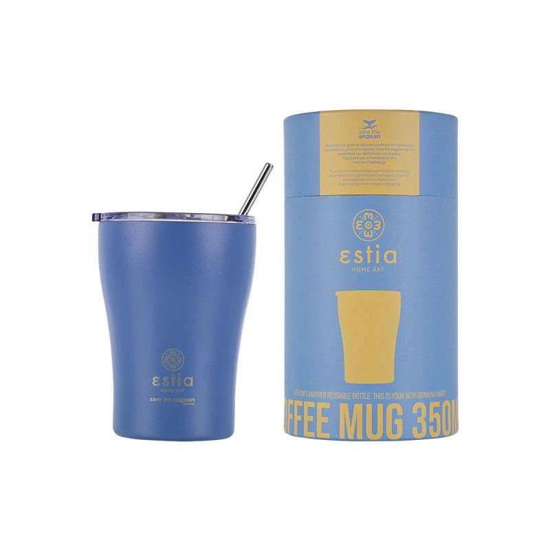 ΘΕΡΜΟΣ COFFEE MUG SAVE THE AEGEAN 350ml DENIM BLUE ΘΕΡΜΟΣ COFFEE MUG SAVE THE AEGEAN 350ml DENIM BLUE